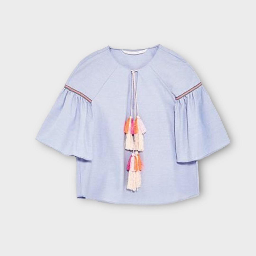 Zara Tassle Top - S