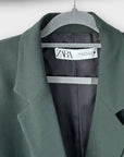 Zara Wool Blend Blazer - 12 (M)