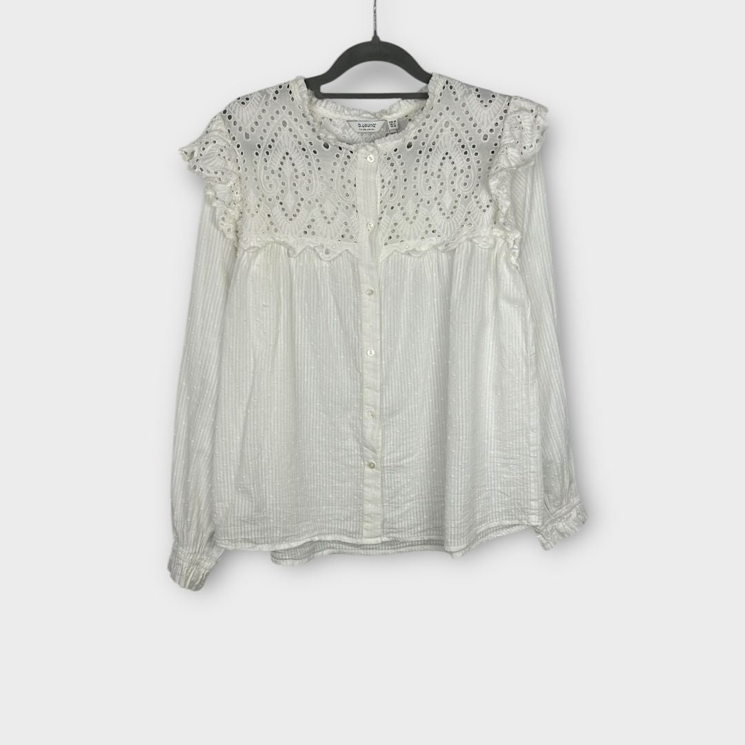 b.young Broderie Blouse - 12