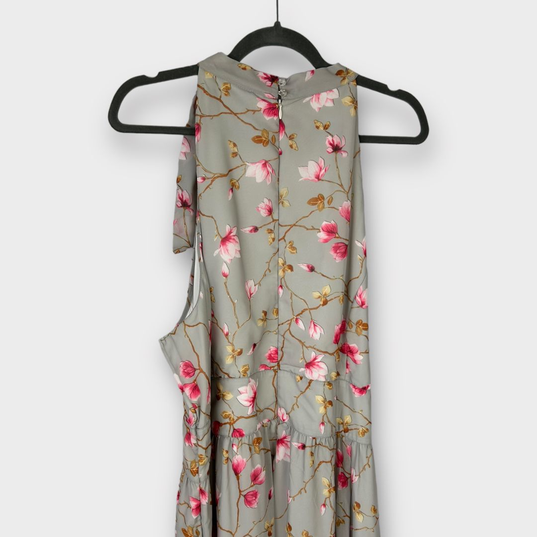 eShakti Floral Maxi Dress - 30W